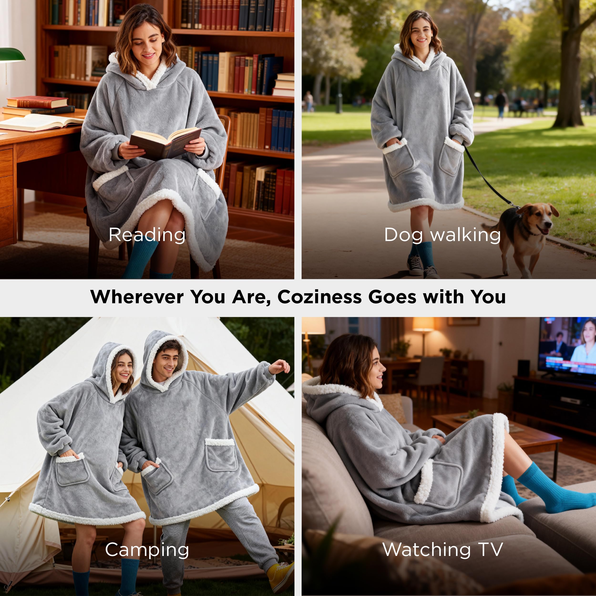 Etiqueta OEKO-TEX en Bedsure manta capucha azul marino para seguridad.