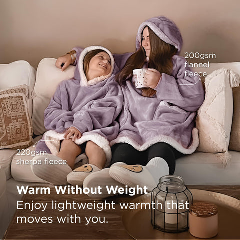 La manta Bedsure tiene interior sherpa suave para noches frías.