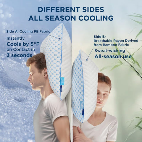 Relleno ajustable Bedsure para modificar loft y firmeza según necesidad.