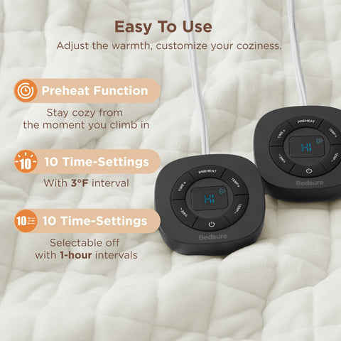 Relleno alternativo de plumón Bedsure ofrece calidez duradera