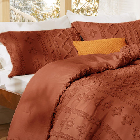 Bedsure tamaño California King incluye edredón y dos fundas