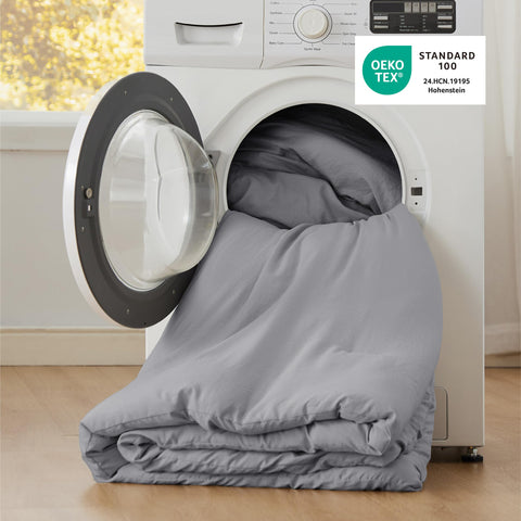 Bedsure tejido duradero que resiste lavados sin perder forma