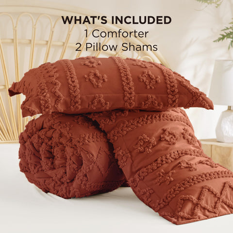 Bedsure tejido jacquard suave sensación lujosa al tacto