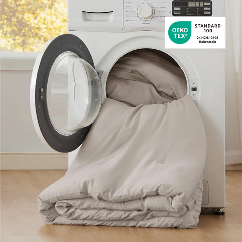 Bedsure tejido prelavado certificado para seguridad y uso diario