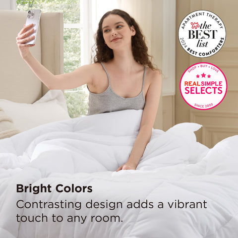 Bedsure tejido transpirable, se adapta a tu temperatura corporal