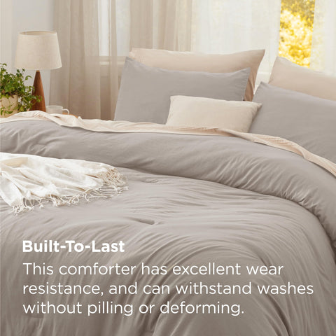 Bedsure textura parecida a algodón suave para sensación natural