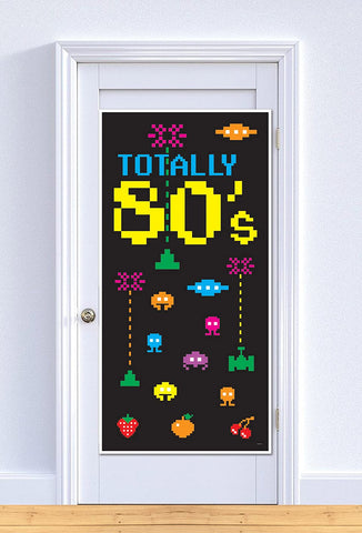 Beistle porta-puerta ideal para crear ambiente de fiesta 80s