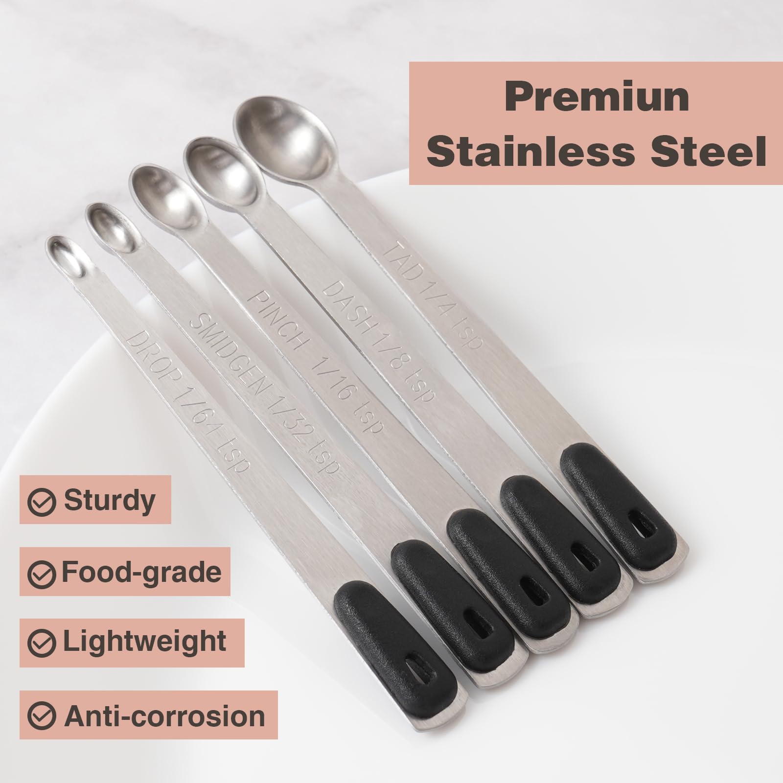 Cucharita BERYLER 1-32 cucharadita para condimentos en pequeñas dosis.