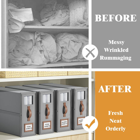 BigPonPon solución multifuncional para armarios y estantes de ropa de cama.