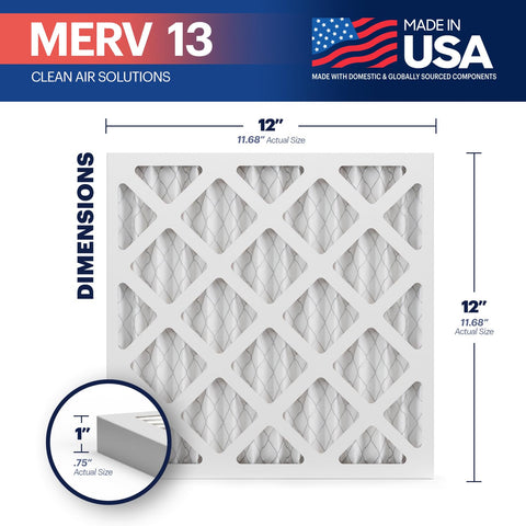 BNX TruFilter carcasa doble que facilita instalación estable en equipos de HVAC.