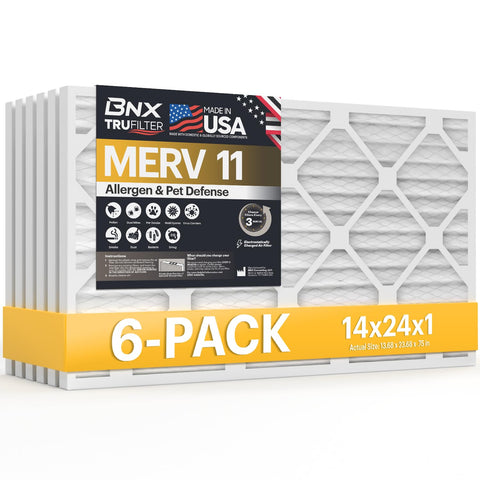 BNX TruFilter frente del filtro, visualización del marco y filtración eficiente.