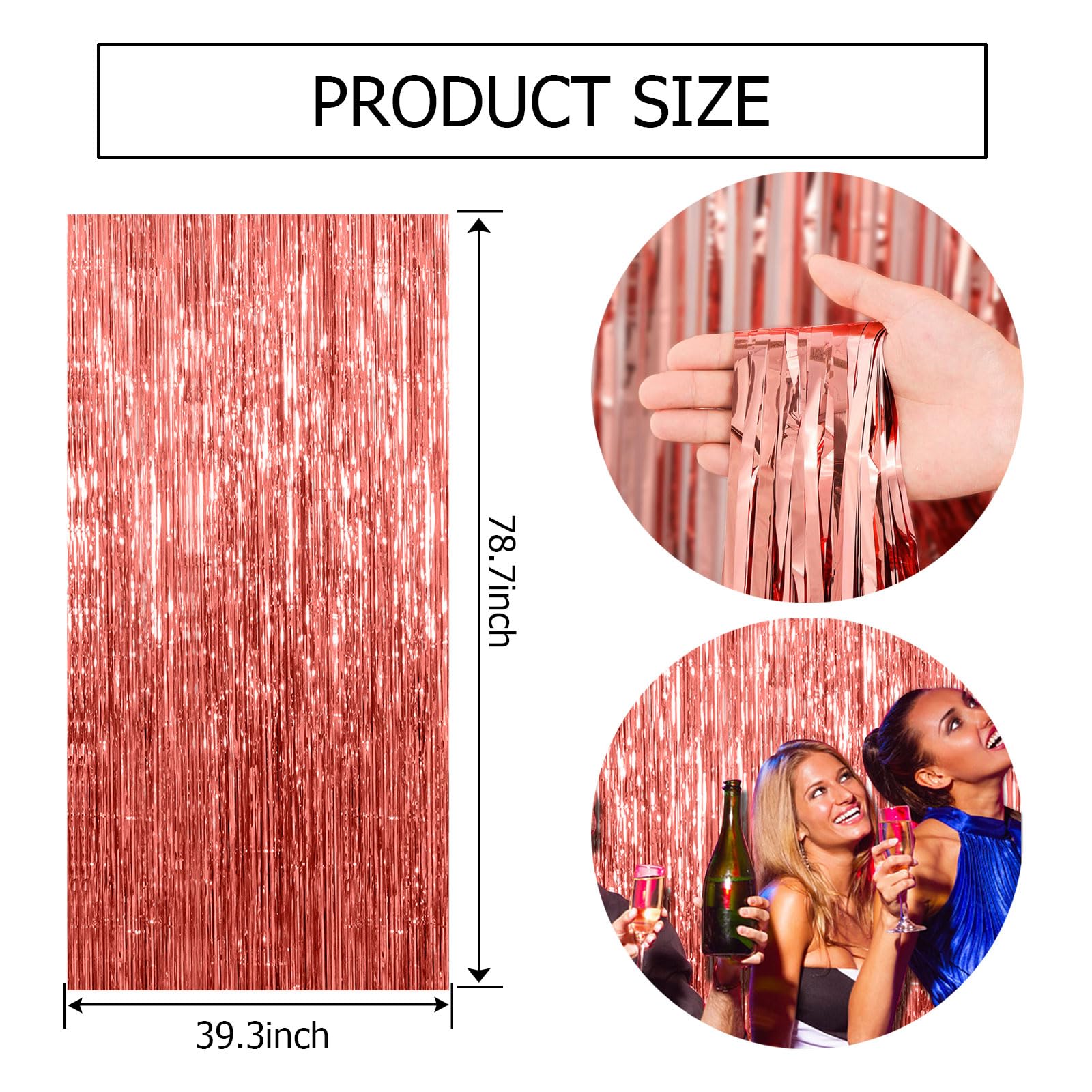 Efecto festivo y reflectante de las franjas BOMSI.