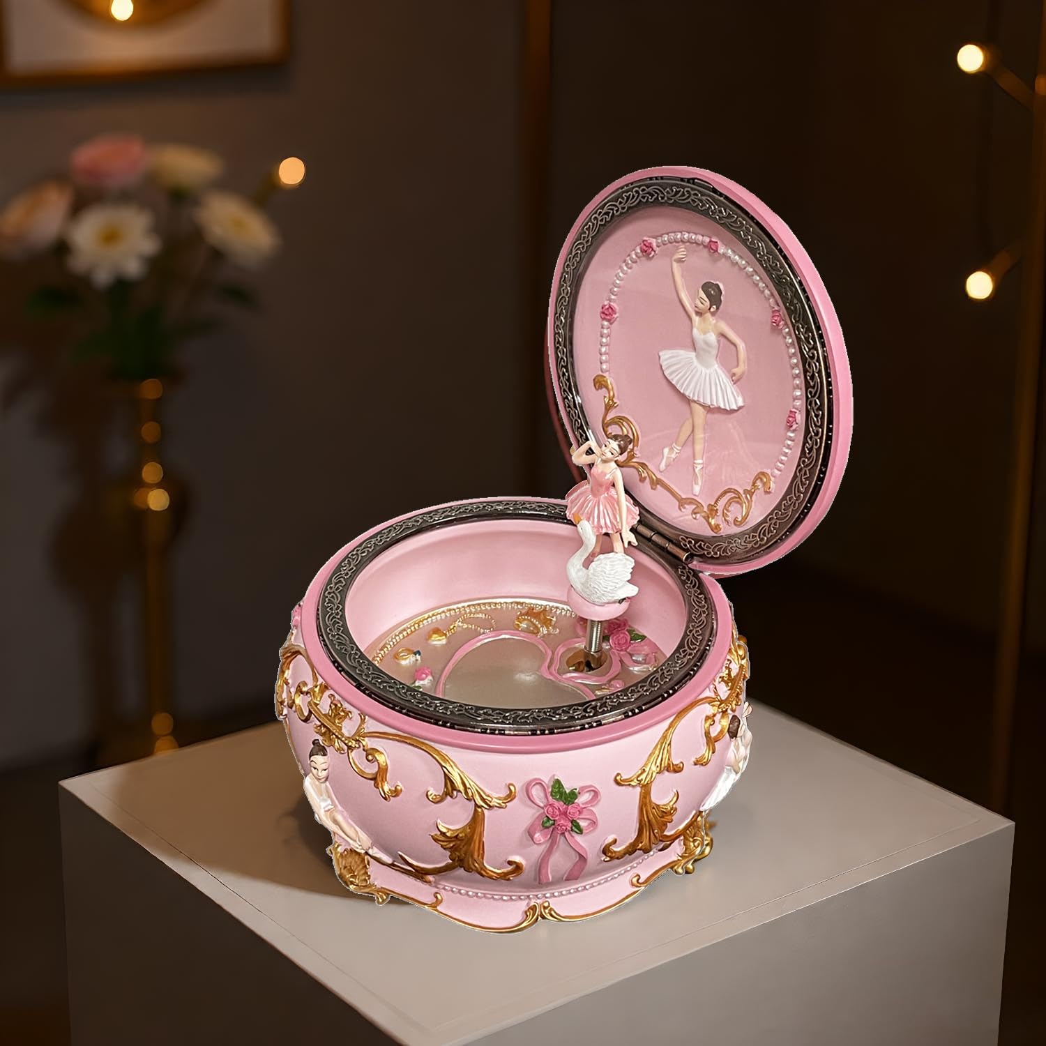 Briskfeel caja-joya de resina de alta calidad y durabilidad.