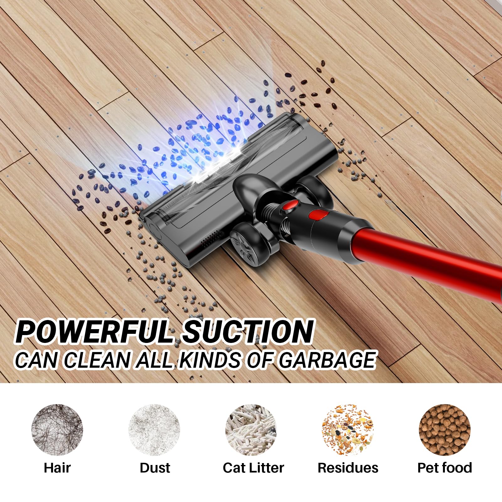 BSNAW aspiradora inalambrica para vehiculo, limpieza rapida de tapicería y piso.