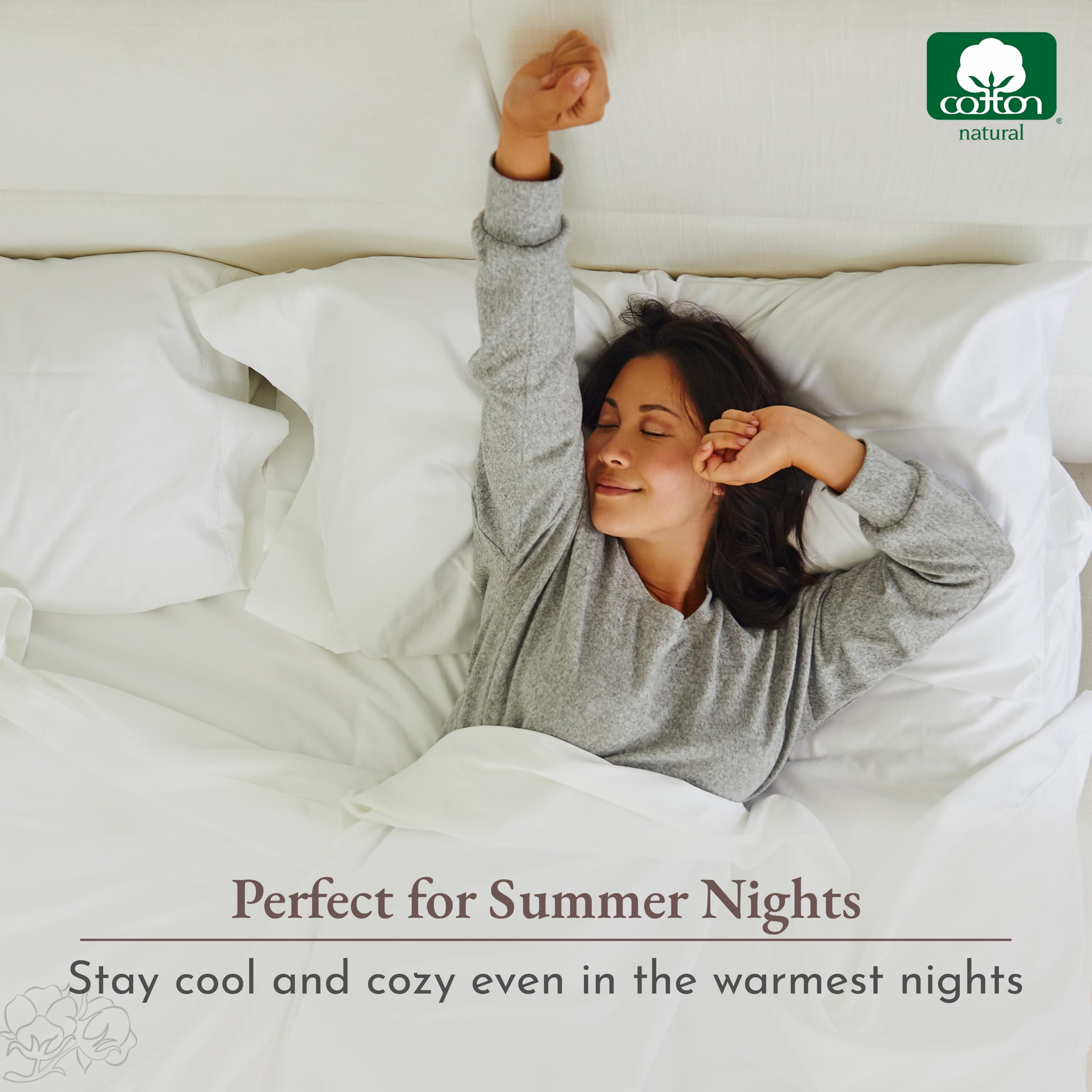 Sábanas Queen Seafoam tras lavado mantienen suavidad y transpirabilidad