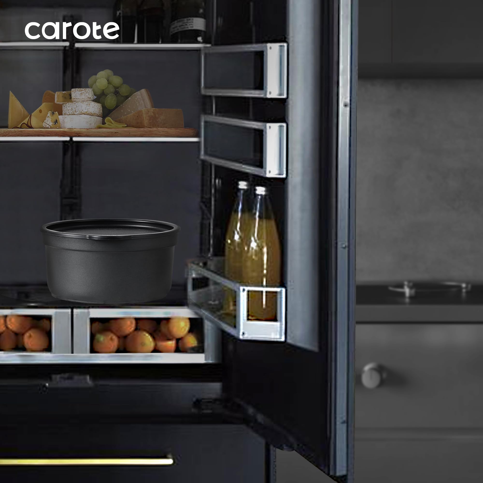 Asas desmontables Carote para sartenes y mayor versatilidad en horno.