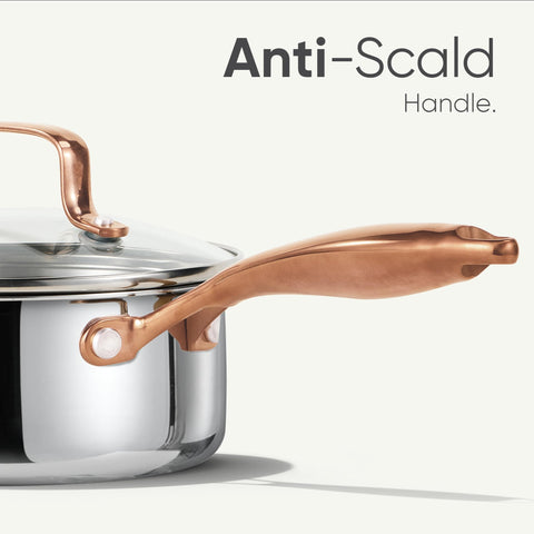 CAROTE cacerola compatible con inducción para todo tipo de cocina.