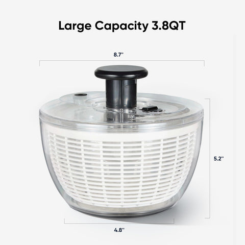 CAROTE capacidad-familiar-3-8qt ideal para preparar ensaladas para la mesa.