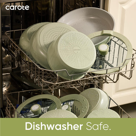 CAROTE apta para lavavajillas facilita la limpieza.