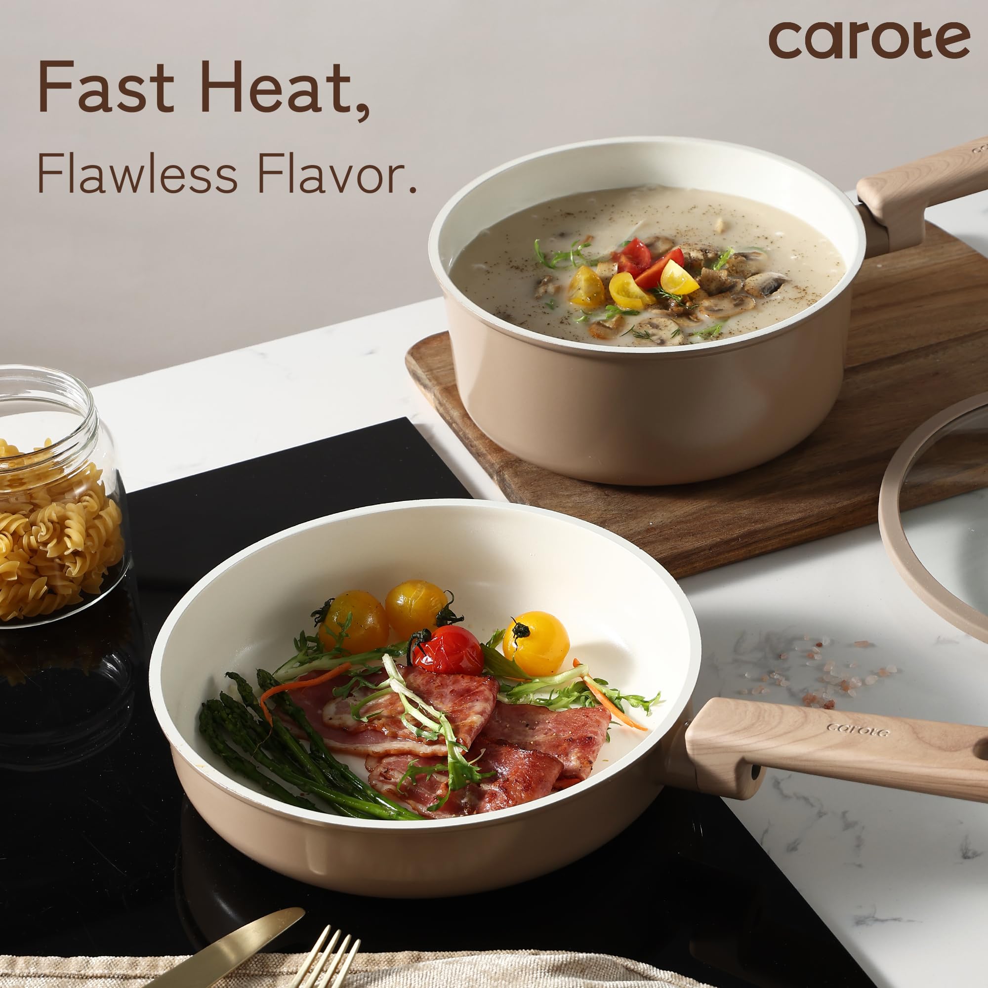 Cucharón de sopa Carote para servir sencillo