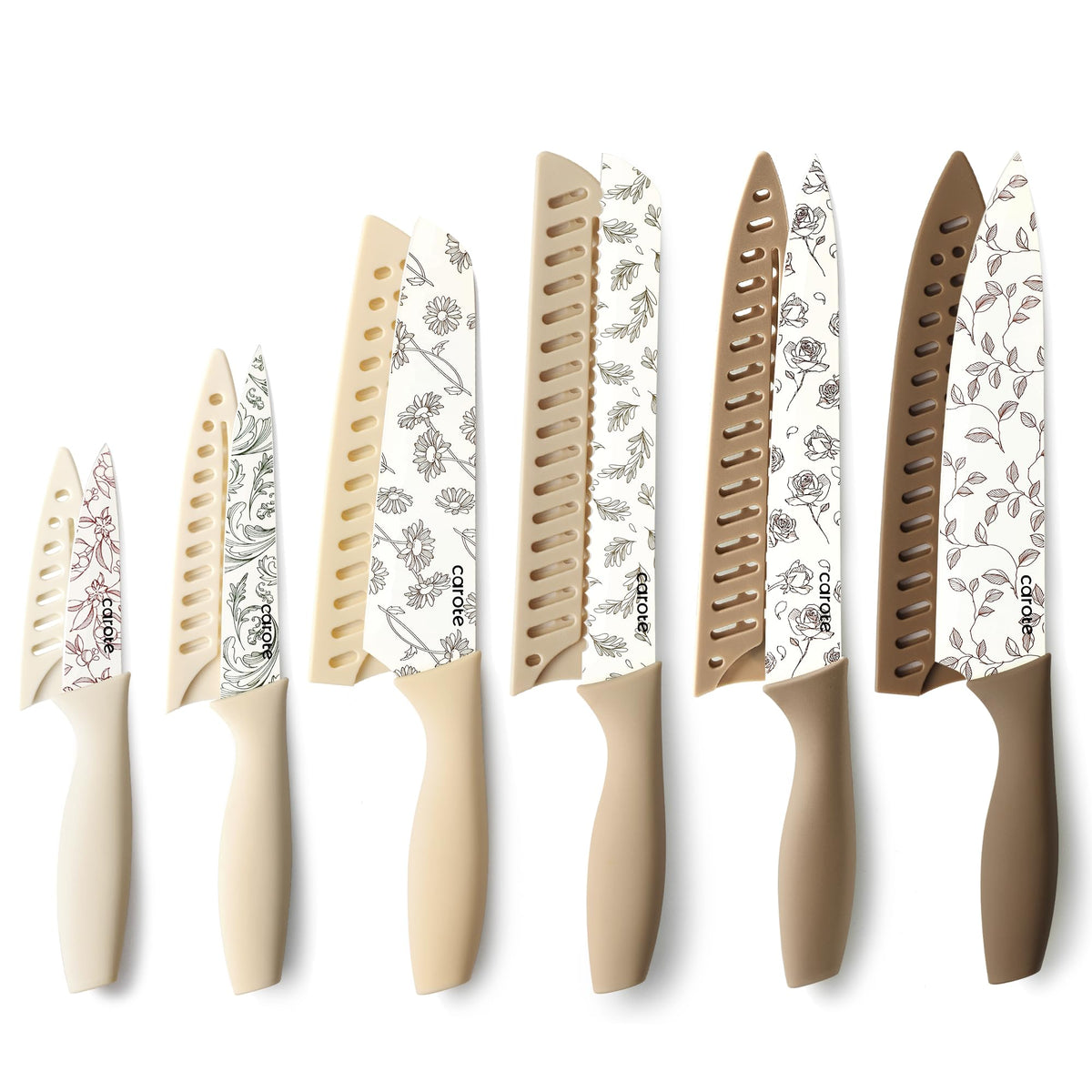 Conjunto CAROTE 12 piezas para cortes precisos en la cocina.