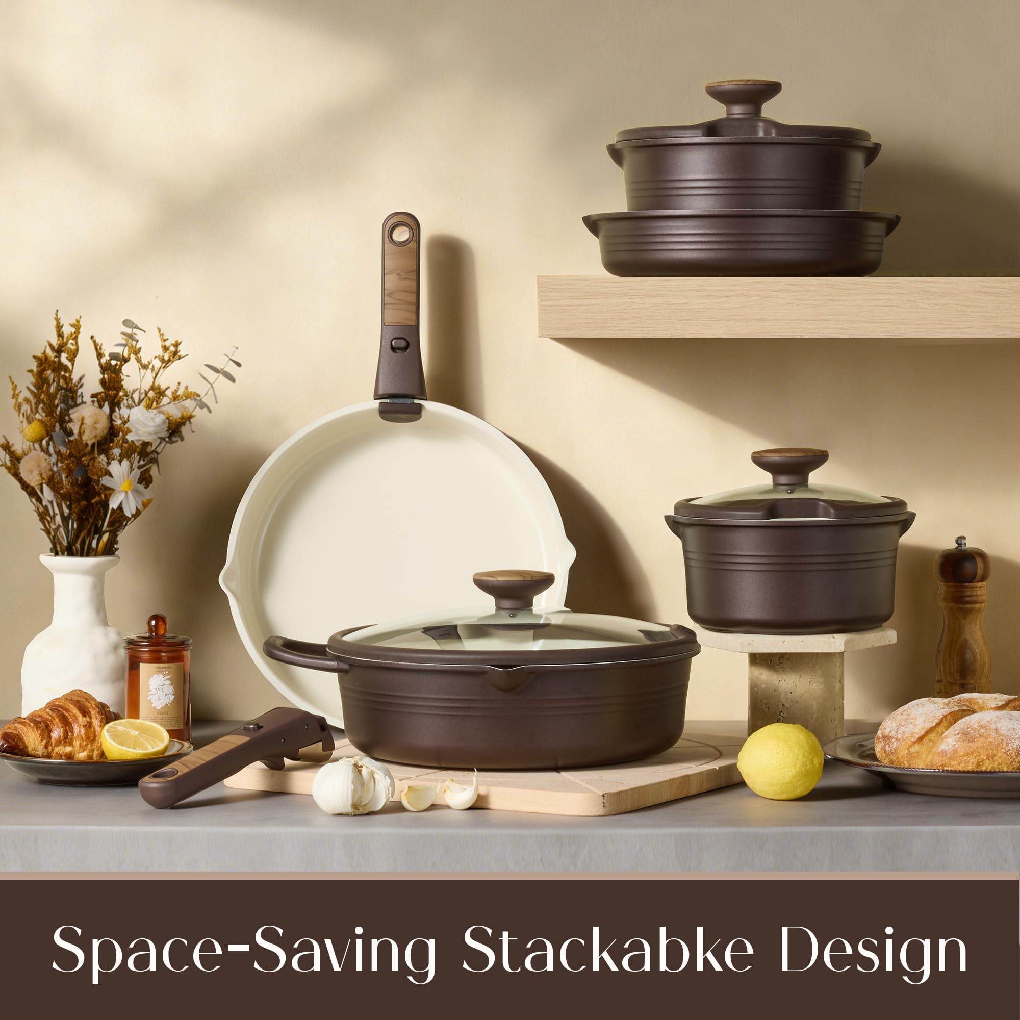 CAROTE mango desmontable facilita pasar de estufa al horno