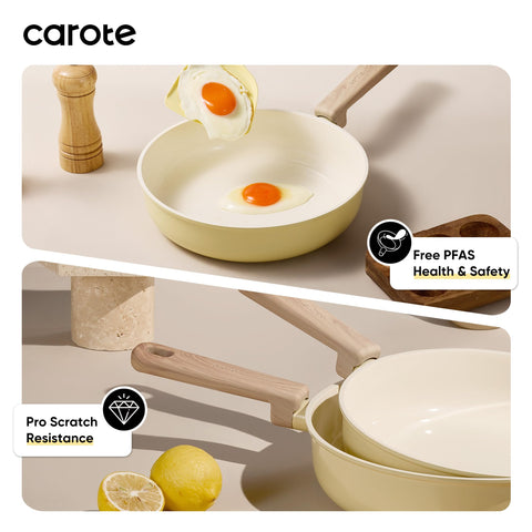 CAROTE olla 5qt con tapa, rendimiento estable para recetas diarias.