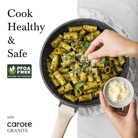 Olla CAROTE de 6,5 cuartos con tapa, capacidad para guisos familiares y potajes.