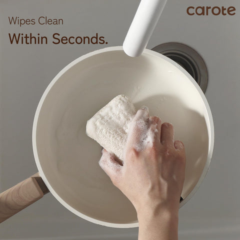 Sartén Carote 4qt con tapa cocción uniforme y manejo cómodo