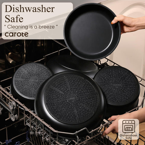 CAROTE olla 4qt para saltear, distribución de calor rápida.