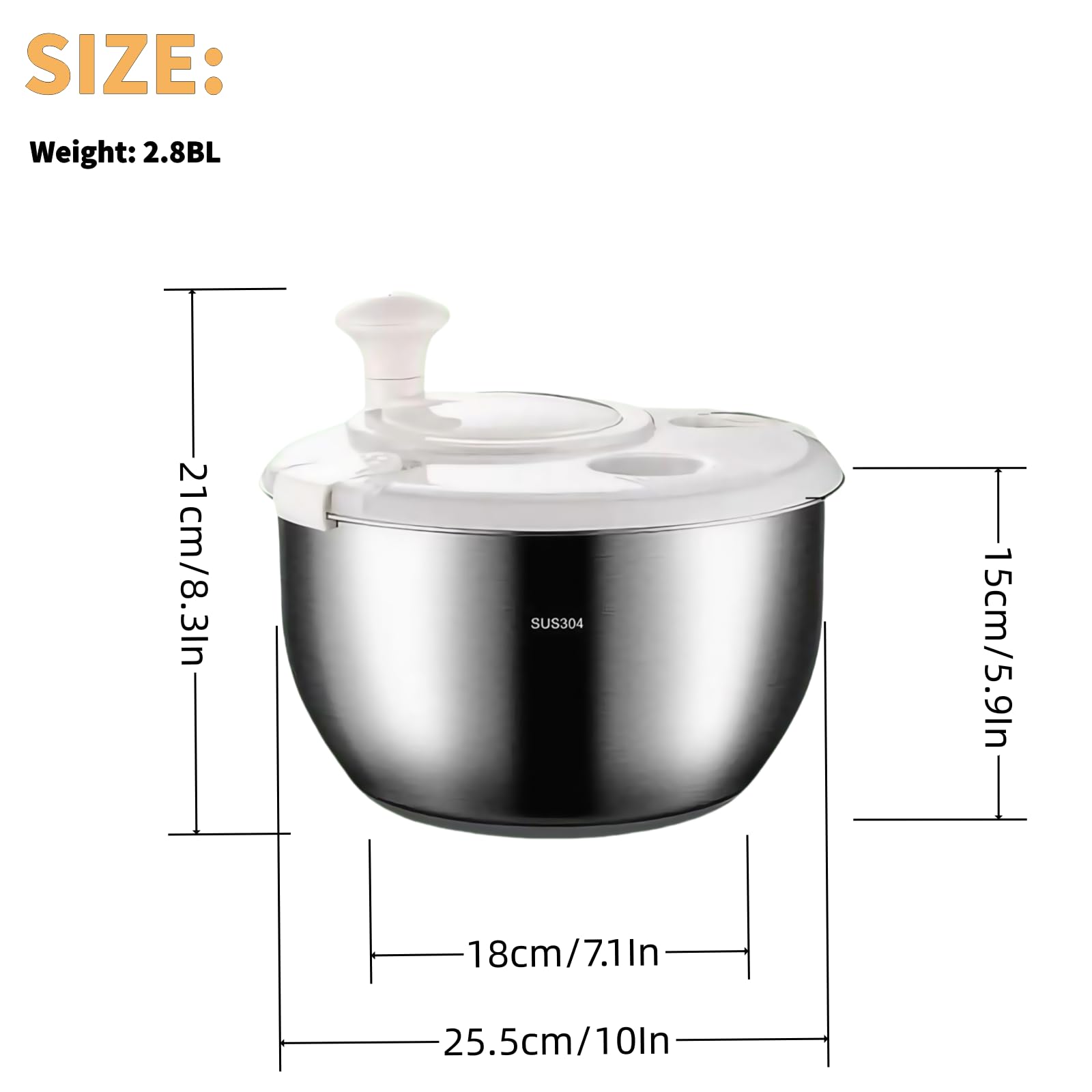 La centrífuga-ensaladas es versátil para verduras y pastas en casa.