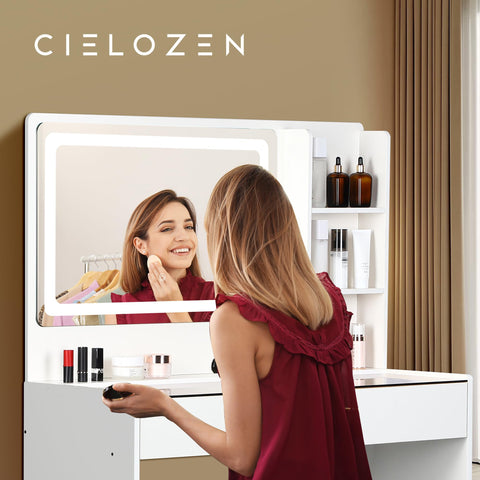 Cielozen vanidad regalo ideal para ella, diseño elegante y materiales sostenibles.