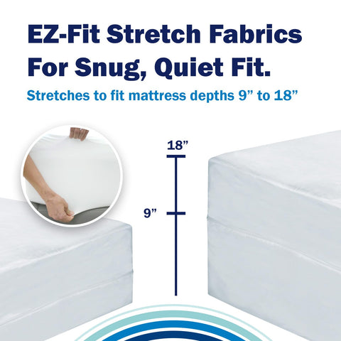 CleanRest PRO Presto diseño con ventilación para dormir más fresco.