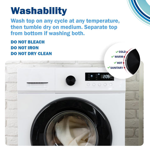 CleanRest PRO Presto lavado a alta temperatura para higiene duradera.