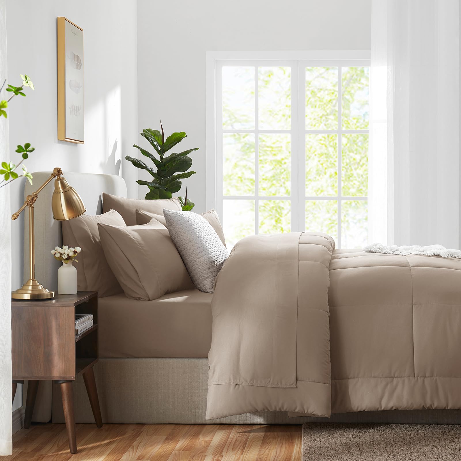 CozyLux conjunto todo año: confort duradero para dormitorio principal