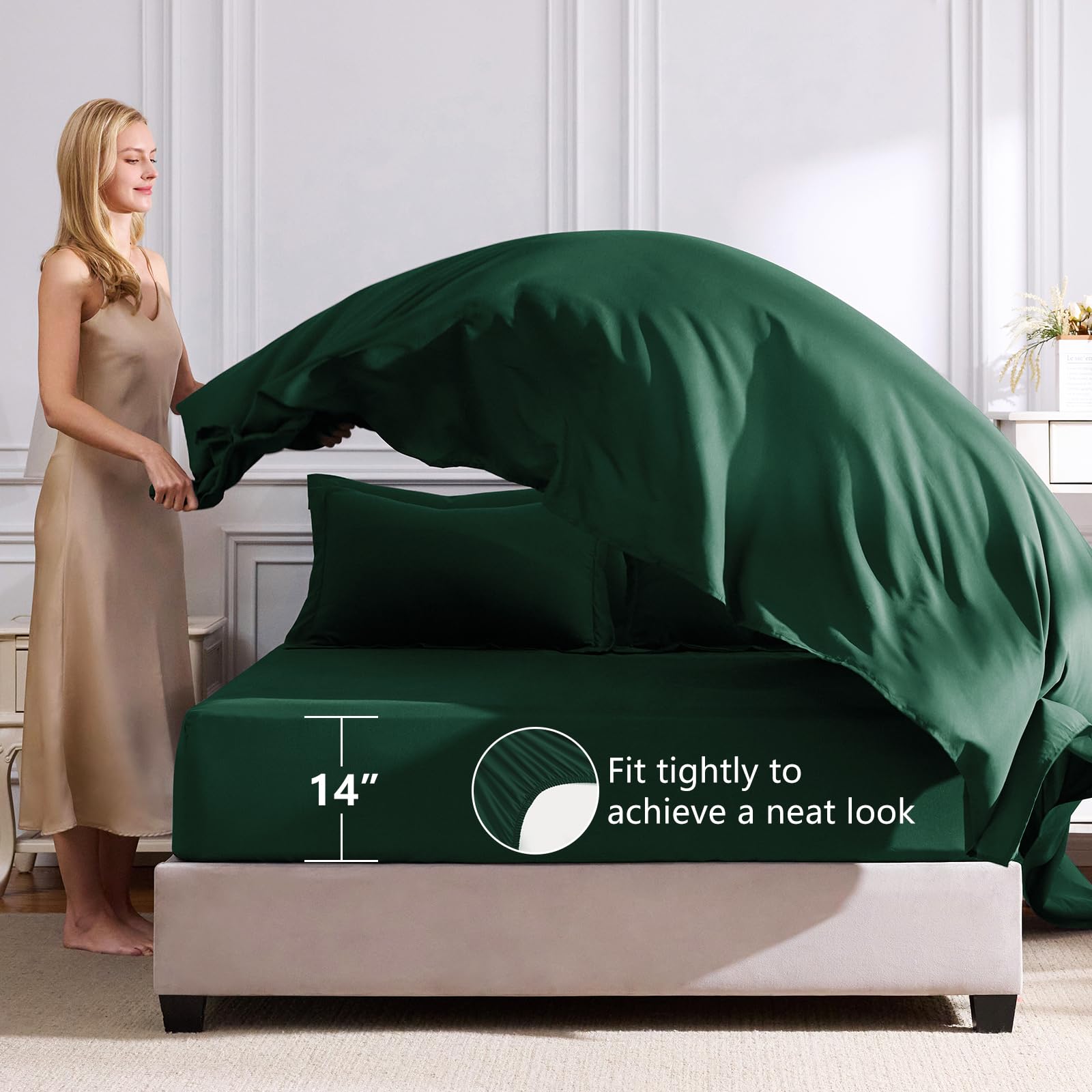 CozyLux edredón 102x90, relleno estable y tacto suave