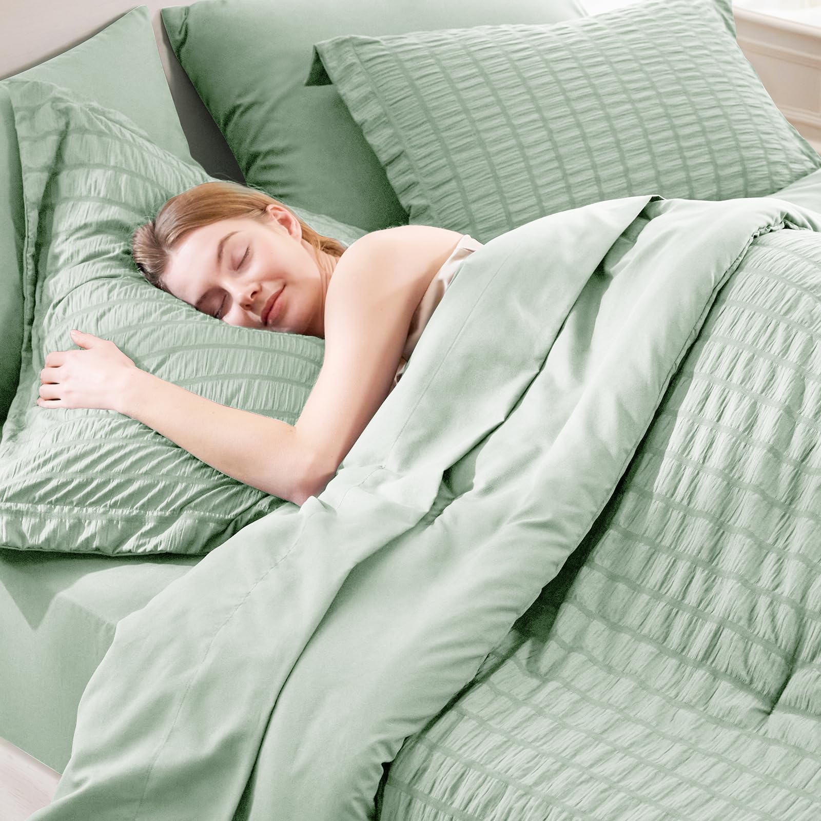 cozylux empaque al vacío, fácil de abrir y guardar el juego completo.