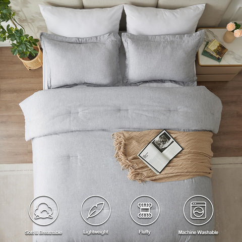 CozyLux funda almohada 20x36 tamano rey, soporte estable para sueño reparador