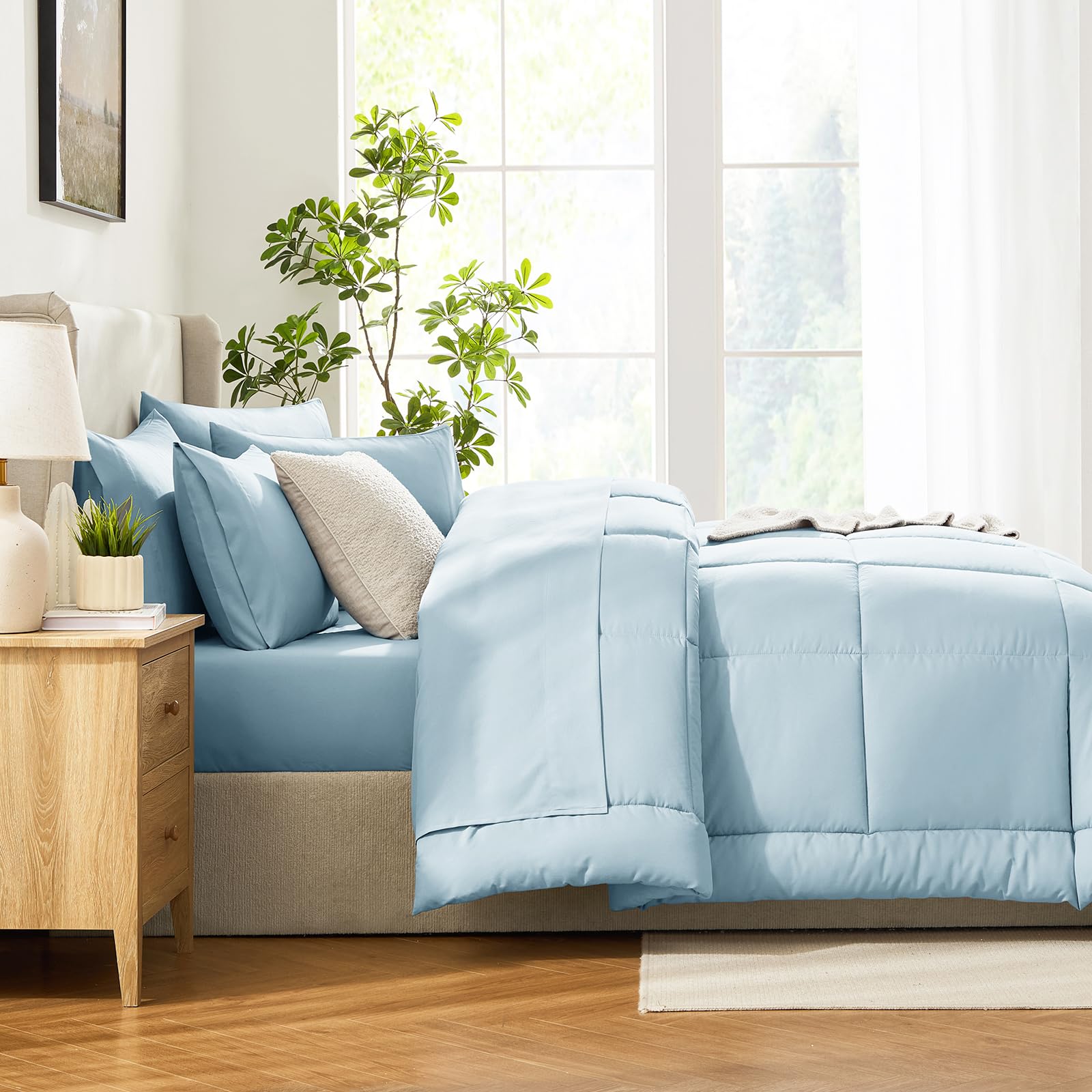 CozyLux fundas almohada queen 20x30: cierre tipo sobre.