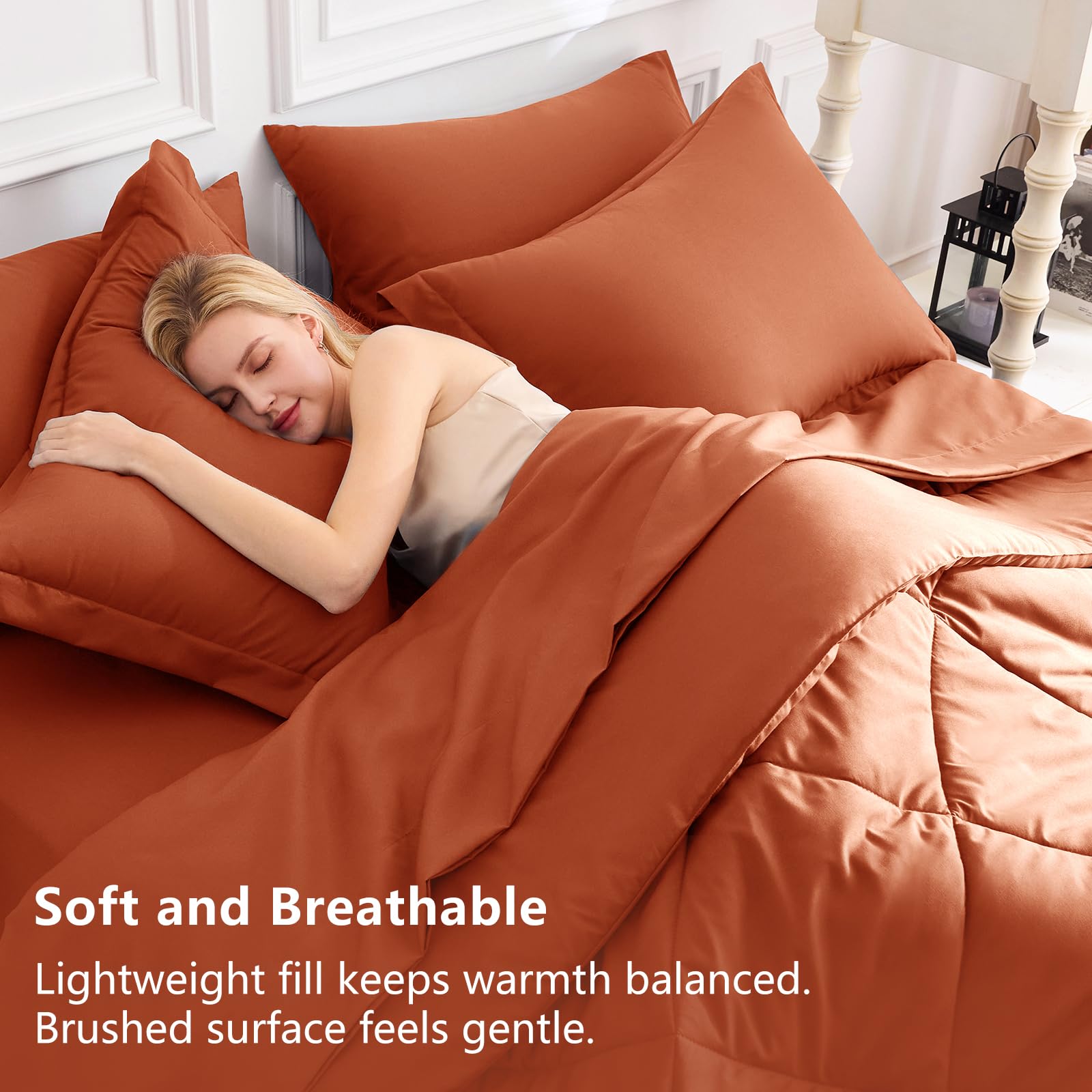 CozyLux sábana ajustable reina 60x80 con bolsillo profundo