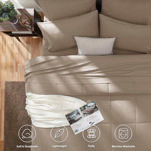 CozyLux sábana plana rey 108x102: ajuste cómodo y amplio