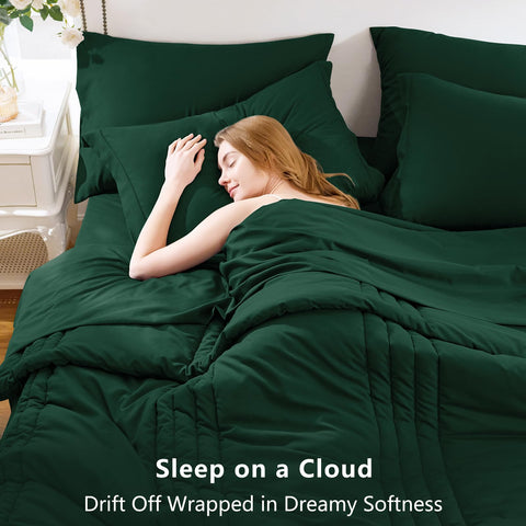 CozyLux sábanas ajustables 78x80, ajuste seguro para cama rey.