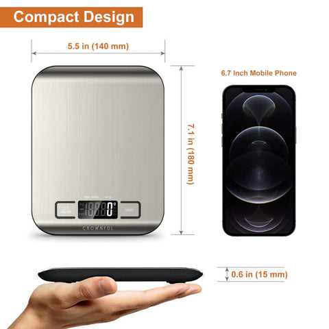 Batería incluida y apagado automático para ahorro de energía.