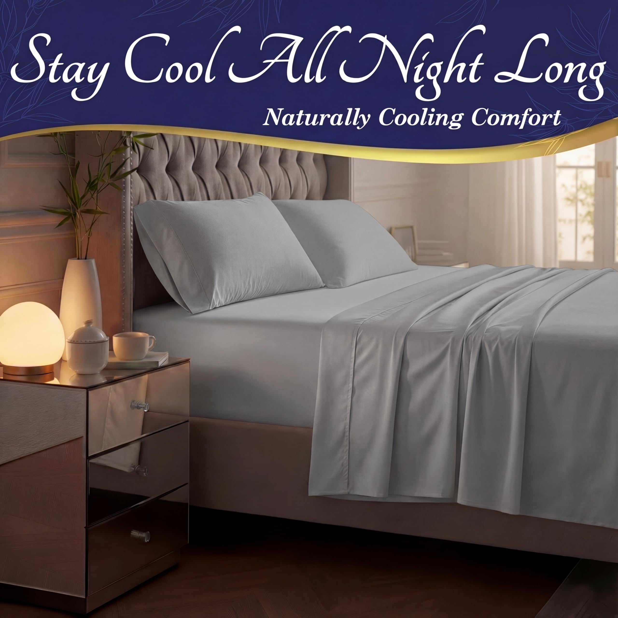 Sábanas DECOLURE con bolsillos profundos de 17 pulgadas