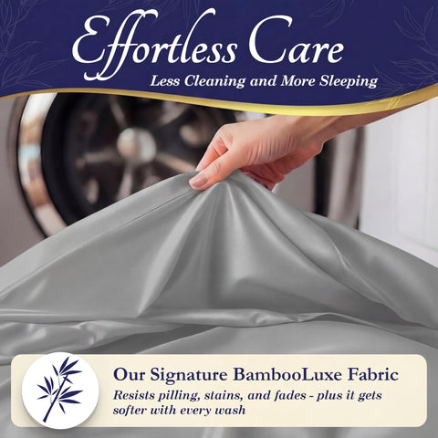 Sábanas DECOLURE en gris medio para dormitorios modernos