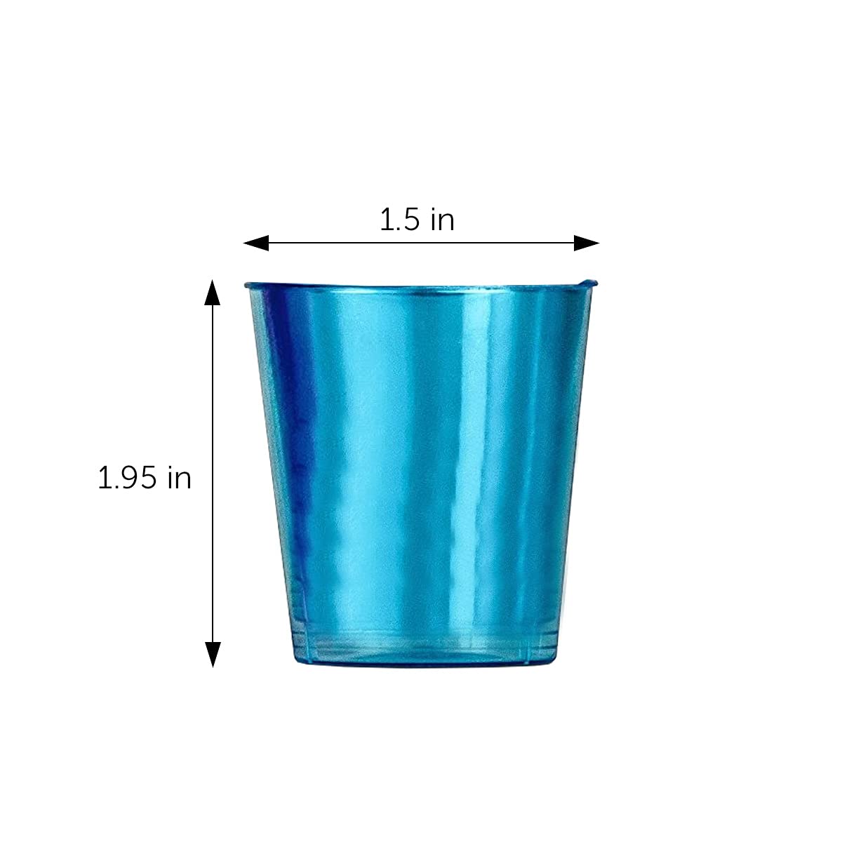 DecorRack pack de 24 vasos chupito para grandes celebraciones