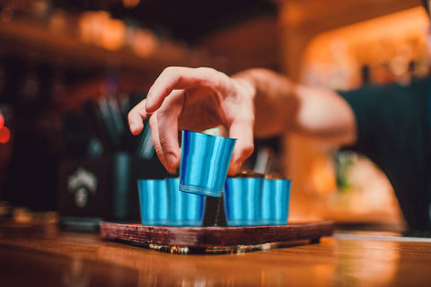 DecorRack vasos chupito duraderos y ligeros para eventos