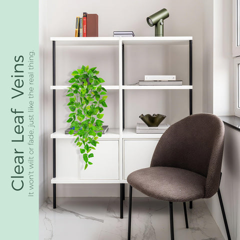 Der Rose diseño realista de planta colgante para decoración elegante.