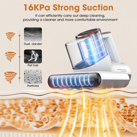 DEVINC lámpara UV-C 253nm para desinfección suave de telas y superficies