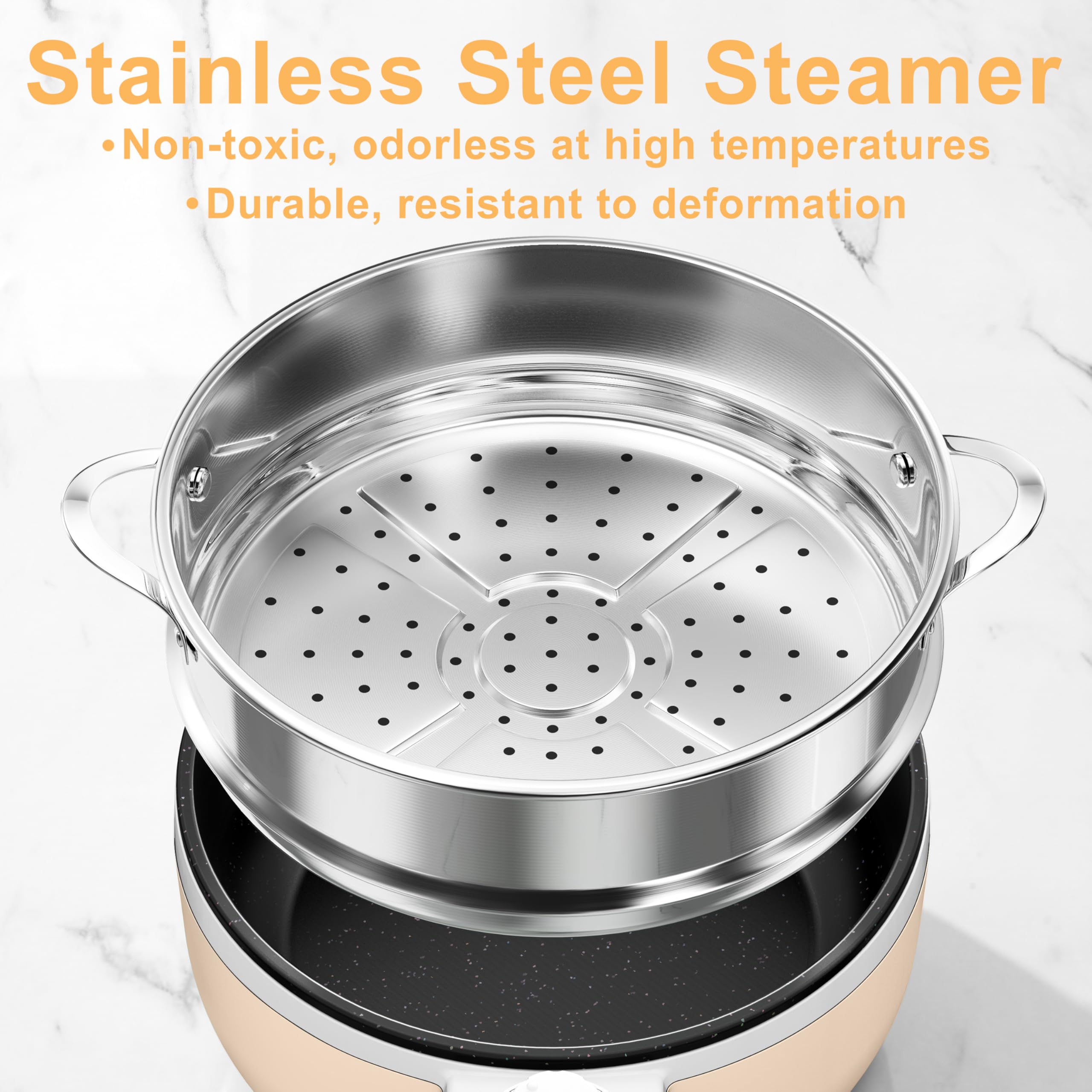 DEZIN Control de temperatura ajustable para diferentes recetas.